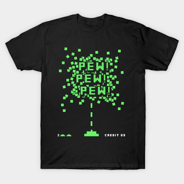 PEW PEW PEW! T-Shirt by PurpleCactus